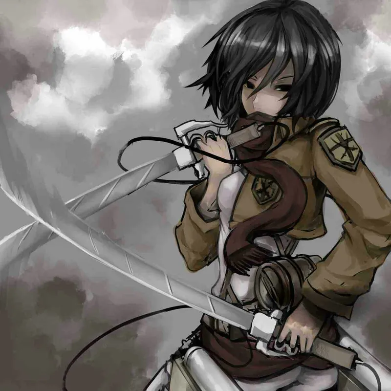 Khoảnh khắc Mikasa Ackerman lao vào cuộc chiến không do dự