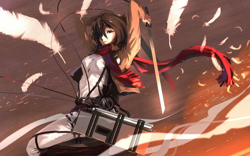 Mikasa Ackerman với hình ảnh khắc sâu trong lòng người hâm mộ