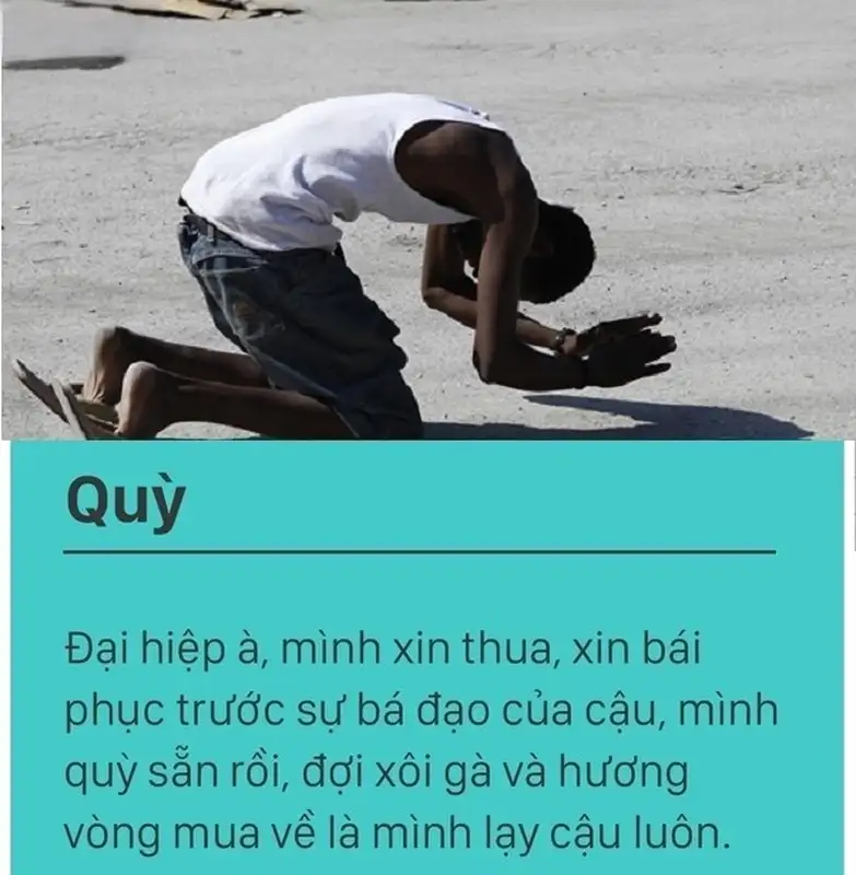 Meme lạy lan tỏa sự hài hước trên mạng