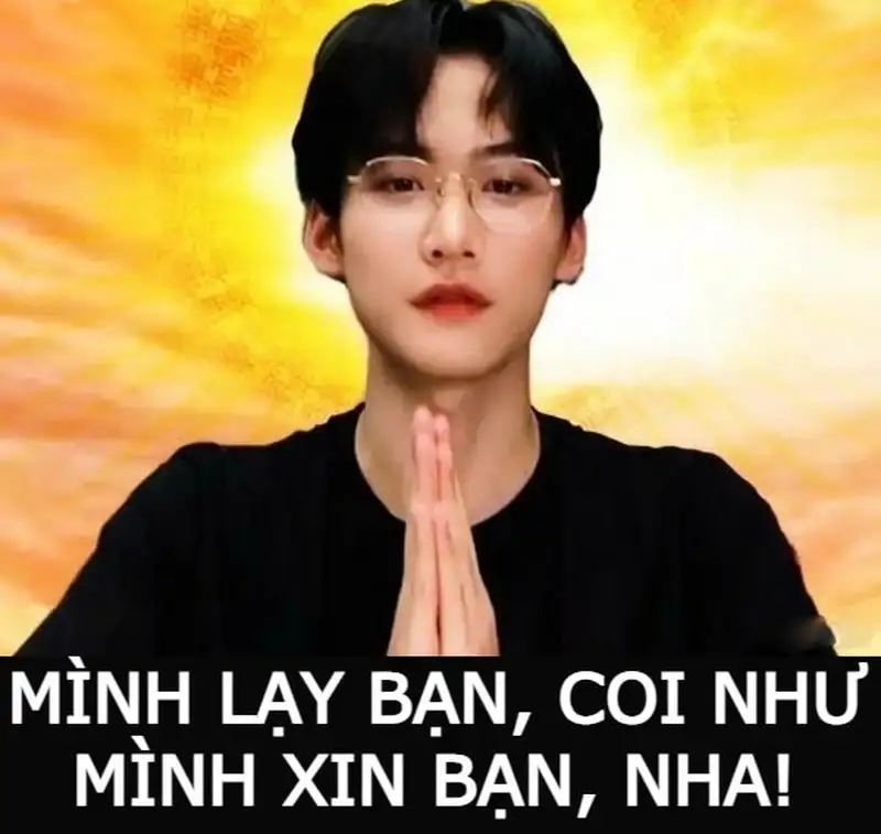 Meme lạy gây ấn tượng mạnh với cộng đồng mạng