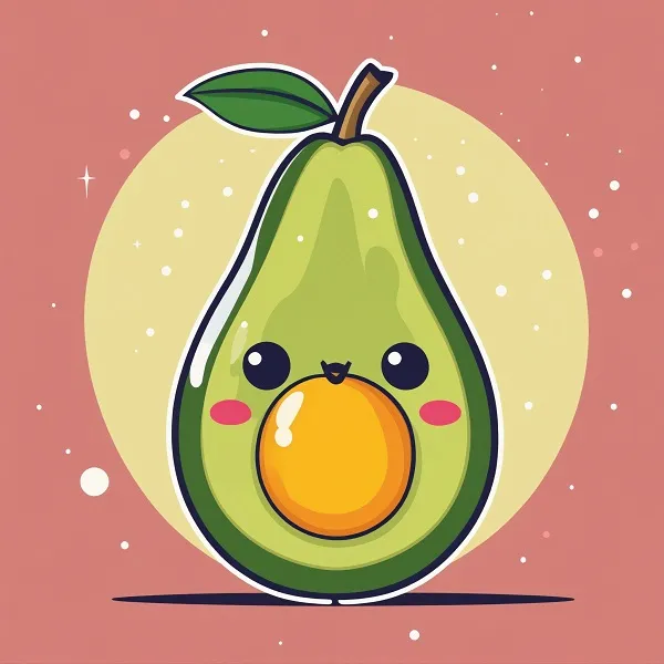 Biểu tượng của sự sáng tạo qua avatar hình quả bơ hài hước Biểu tượng của sự sáng tạo qua avatar hình quả bơ hài hước