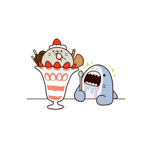 Làm nổi bật trang cá nhân qua avatar cá mập cute ngộ nghĩnh Làm nổi bật trang cá nhân qua avatar cá mập cute ngộ nghĩnh