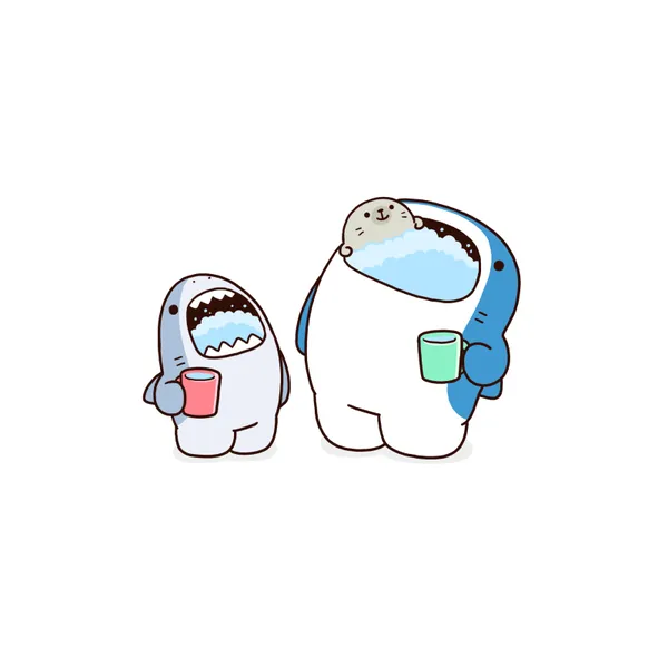 Tỏa sáng vẻ đáng yêu bằng avatar cá mập cute ngọt ngào Tỏa sáng vẻ đáng yêu bằng avatar cá mập cute ngọt ngào