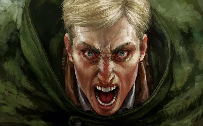 Erwin Smith với thần thái chỉ huy không thể nhầm lẫn Erwin Smith với thần thái chỉ huy không thể nhầm lẫn