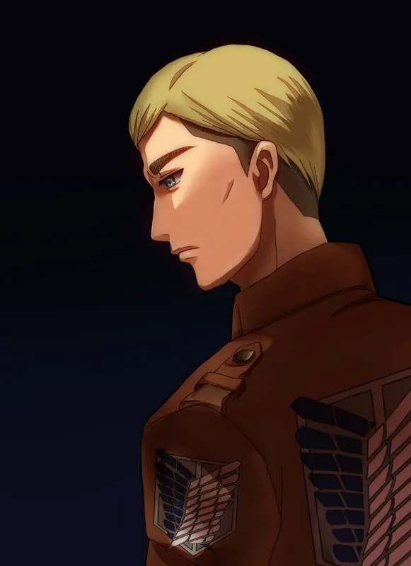 Hình ảnh Erwin Smith toát lên sự tự tin của một chỉ huy tài ba Hình ảnh Erwin Smith toát lên sự tự tin của một chỉ huy tài ba