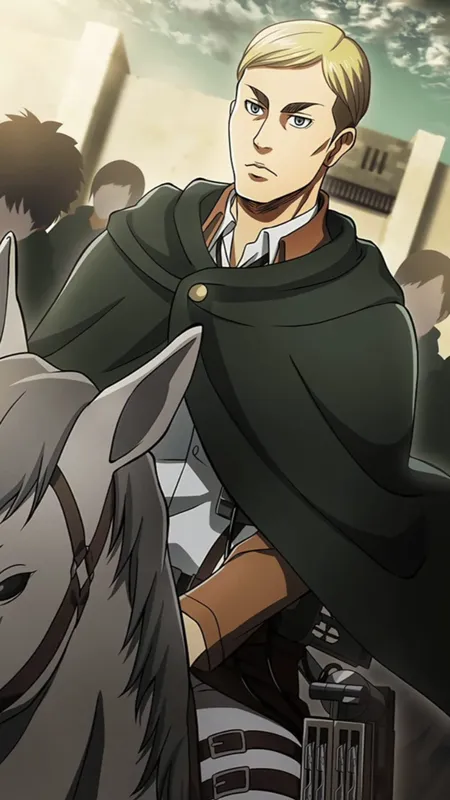 Thần thái bất khuất của Erwin Smith trong từng chi tiết ảnh Thần thái bất khuất của Erwin Smith trong từng chi tiết ảnh