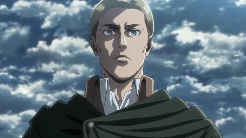 Ánh mắt sắc sảo của Erwin Smith khiến người xem không thể rời mắt Ánh mắt sắc sảo của Erwin Smith khiến người xem không thể rời mắt