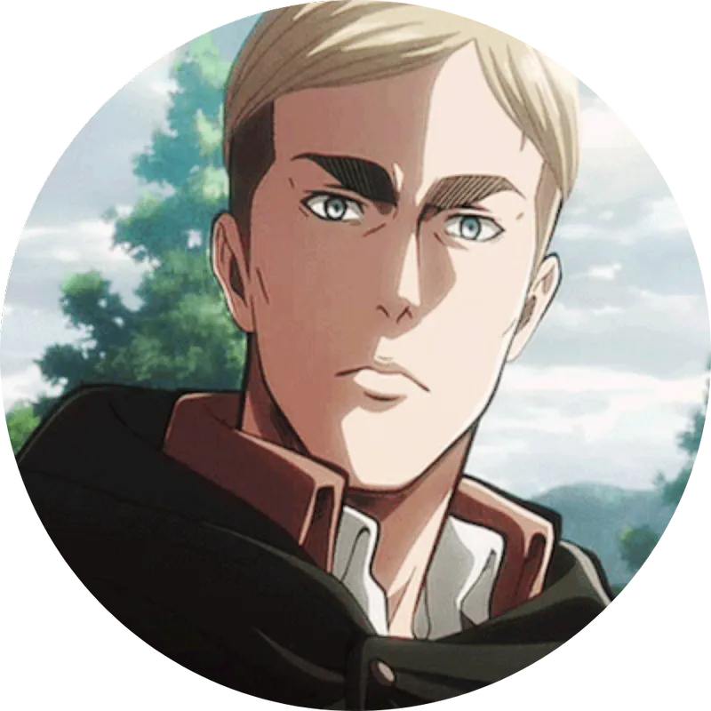 Sự kiên cường của Erwin Smith hiện rõ qua ánh mắt đầy nghị lực Sự kiên cường của Erwin Smith hiện rõ qua ánh mắt đầy nghị lực