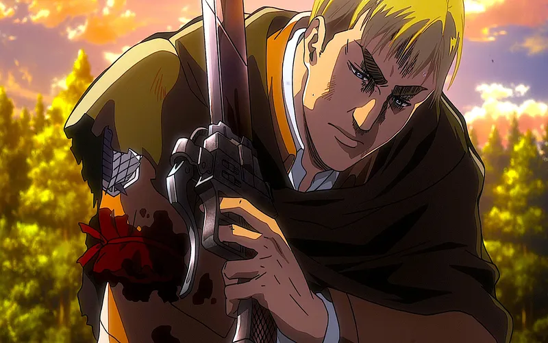 Sức mạnh của Erwin Smith toát lên qua từng chi tiết hình ảnh Sức mạnh của Erwin Smith toát lên qua từng chi tiết hình ảnh