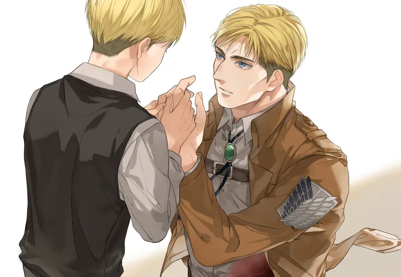 Hình ảnh chân thực làm nổi bật phẩm chất của Erwin Smith Hình ảnh chân thực làm nổi bật phẩm chất của Erwin Smith