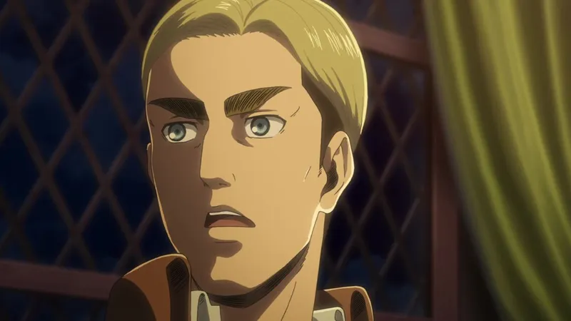 Erwin Smith với ánh mắt đầy quyết tâm trong hình ảnh chân thực Erwin Smith với ánh mắt đầy quyết tâm trong hình ảnh chân thực