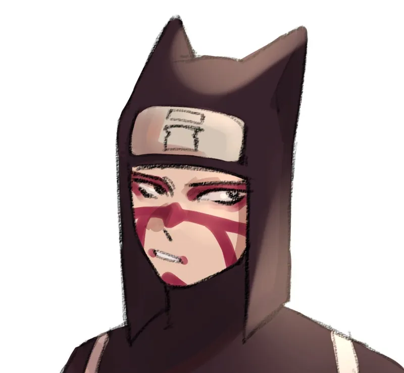 Ảnh Kankuro trong phong cách ninja bí ẩn và cuốn hút