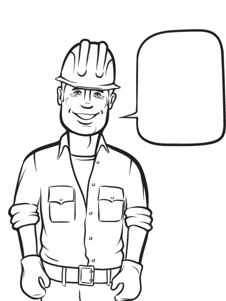 Tranh tô màu nghề xây dựng giúp trẻ phát triển kỹ năng hội họa Tranh tô màu nghề xây dựng giúp trẻ phát triển kỹ năng hội họa