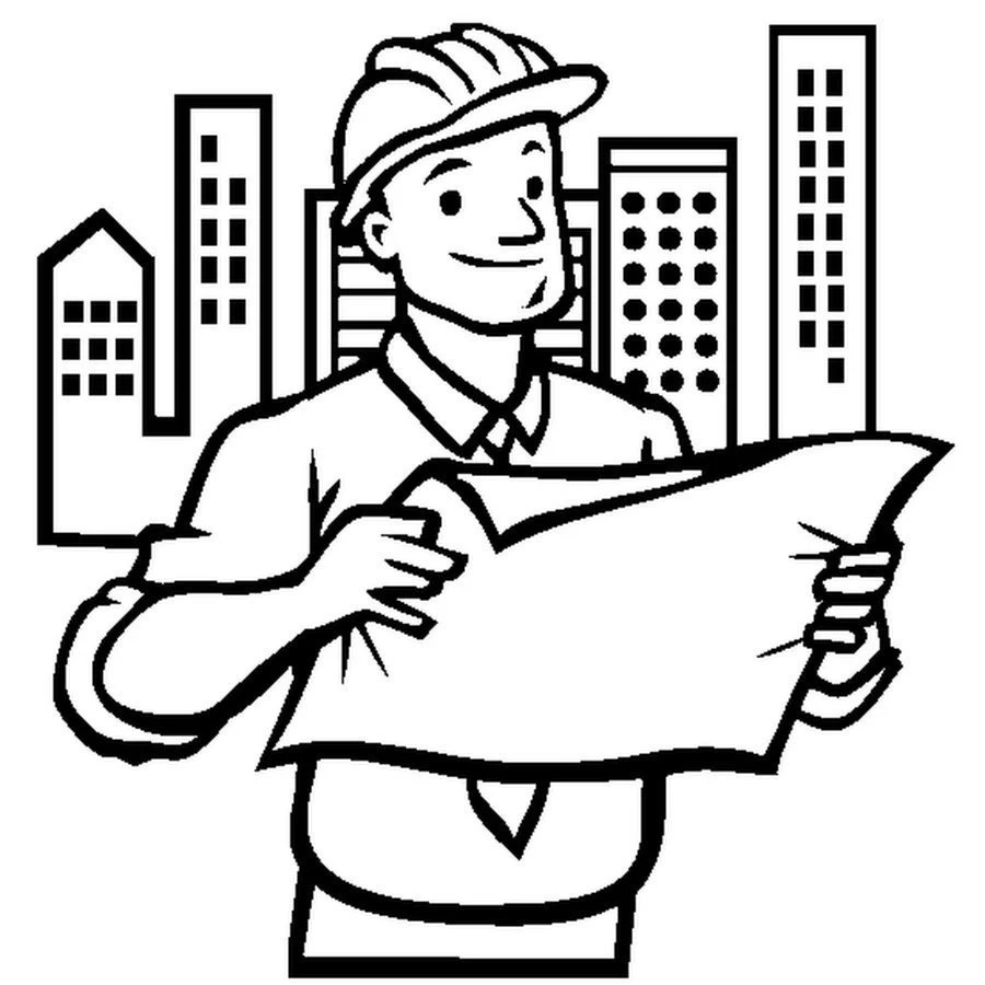 Tranh tô màu nghề xây dựng giúp trẻ học cách quan sát chi tiết Tranh tô màu nghề xây dựng giúp trẻ học cách quan sát chi tiết