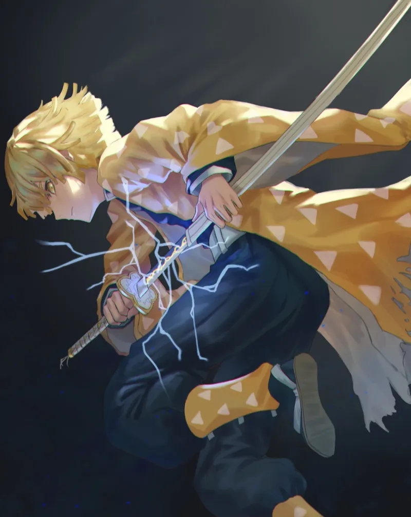 Tỏa sáng với avatar Zenitsu siêu ngầu và đầy cá tính