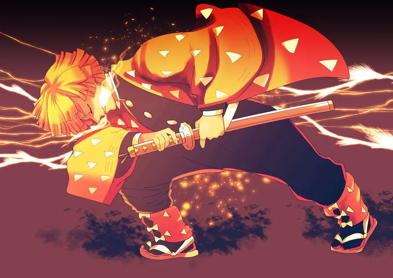 Thêm chút ngộ nghĩnh qua avatar Zenitsu đáng yêu