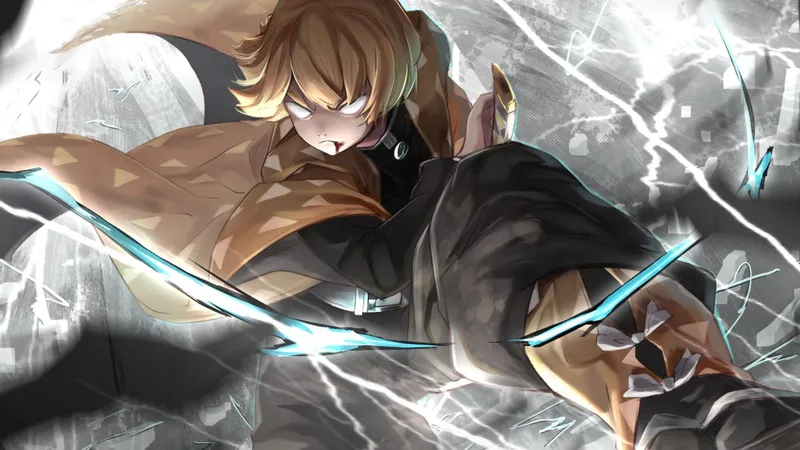 Làm mới phong cách sống qua avatar Zenitsu đậm chất anime