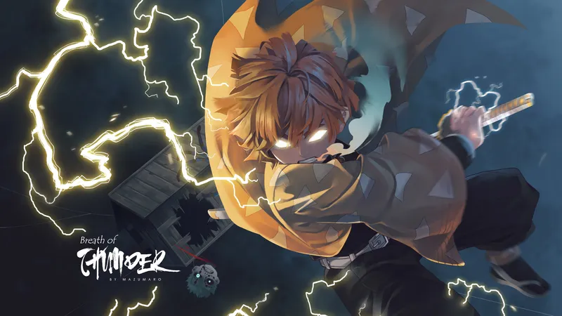 Làm sáng bừng không gian mạng xã hội với avatar Zenitsu thú vị
