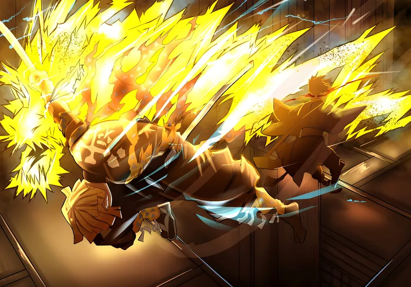 Thêm phần cá tính với avatar Zenitsu đậm chất riêng biệt