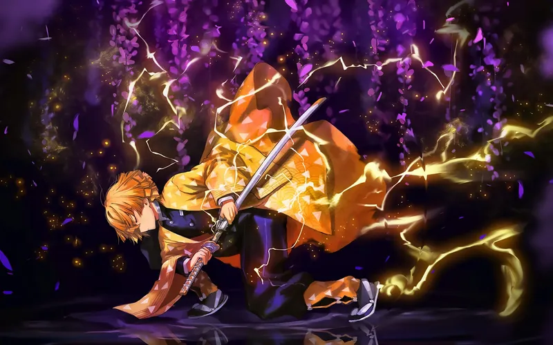 Làm nổi bật trang cá nhân bằng avatar Zenitsu cuốn hút