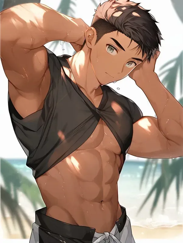 Bộ ảnh trai 6 múi anime đẹp lung linh Bộ ảnh trai 6 múi anime đẹp lung linh