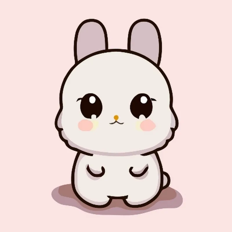 Bộ sưu tập chibi thỏ cute mang phong cách ngộ nghĩnh độc đáo.