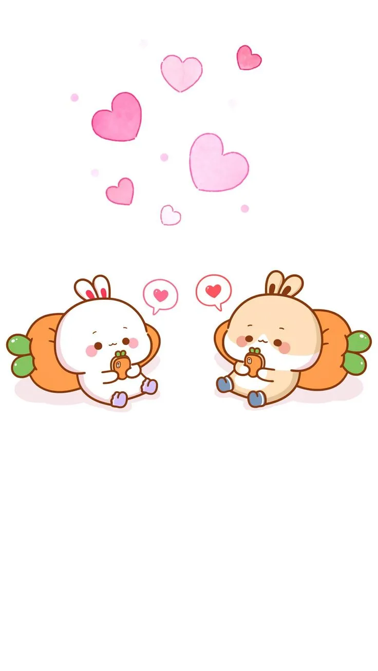 Hãy chia sẻ chibi thỏ cute này để mang lại niềm vui cho bạn bè.