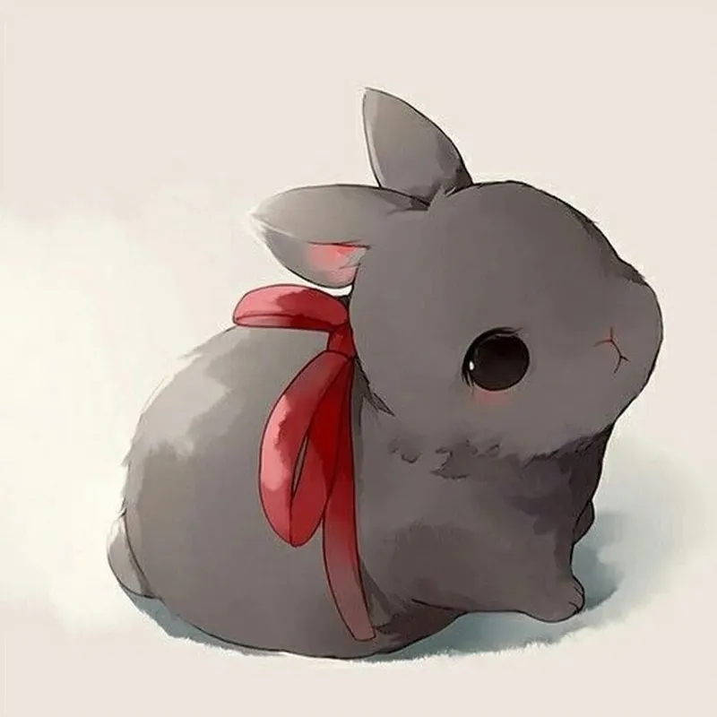 Ngắm chibi thỏ cute nhảy nhót trong khung cảnh mùa xuân.