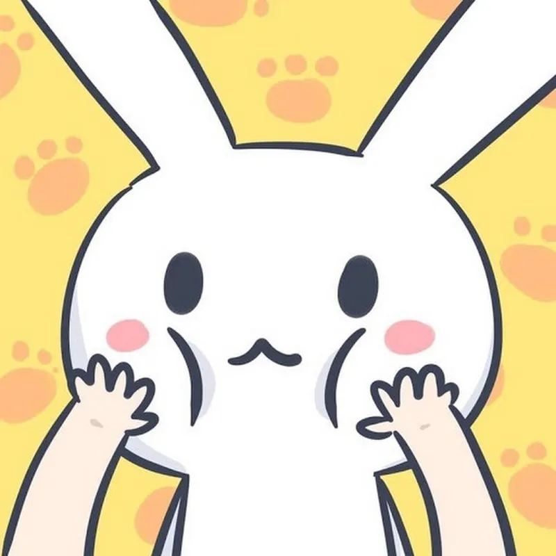 Cùng chia sẻ bộ chibi thỏ cute này để lan tỏa niềm vui.