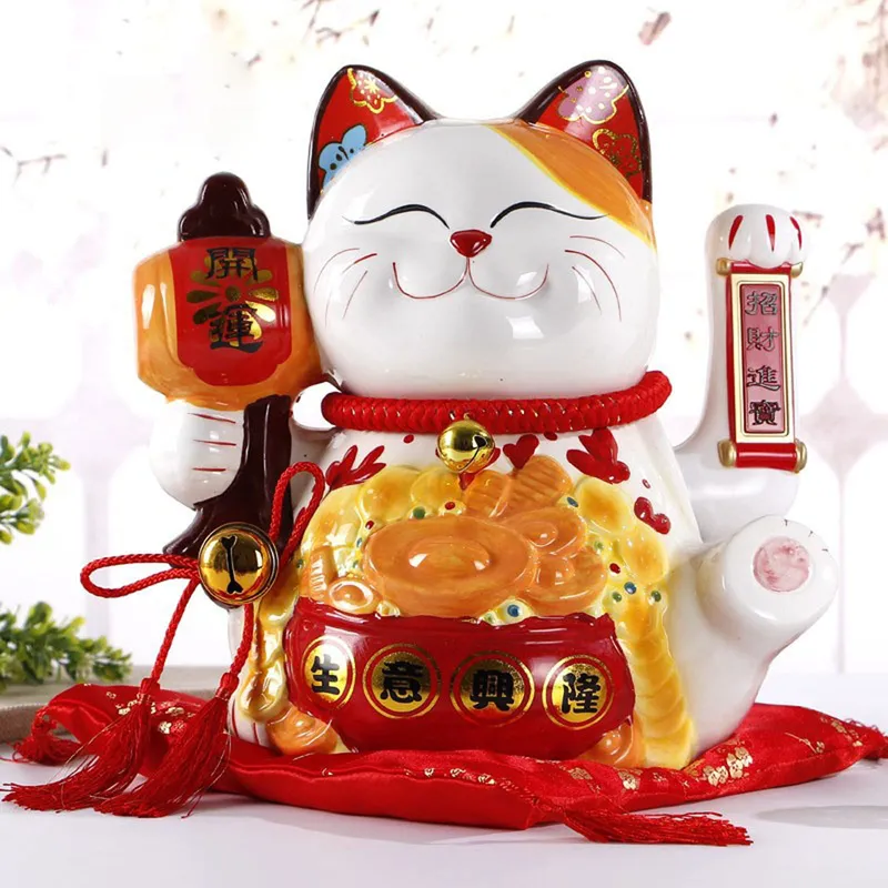 Đem đến may mắn cho bạn với hình nền mèo thần tài