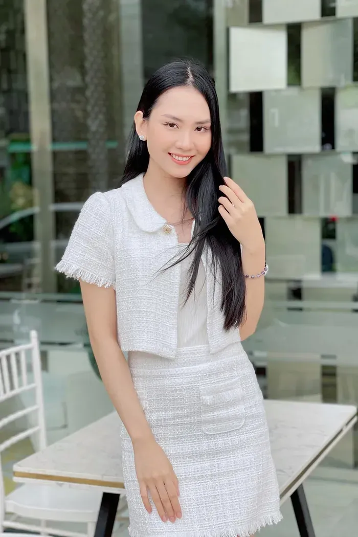 Gương mặt thanh tú của hoa hậu Huỳnh Nguyễn Mai Phương Gương mặt thanh tú của hoa hậu Huỳnh Nguyễn Mai Phương