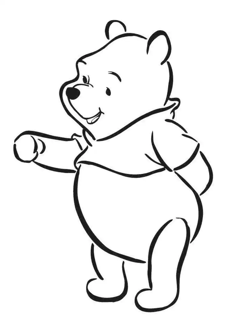 Tập tô tranh Winnie the Pooh trong thế giới vui nhộn