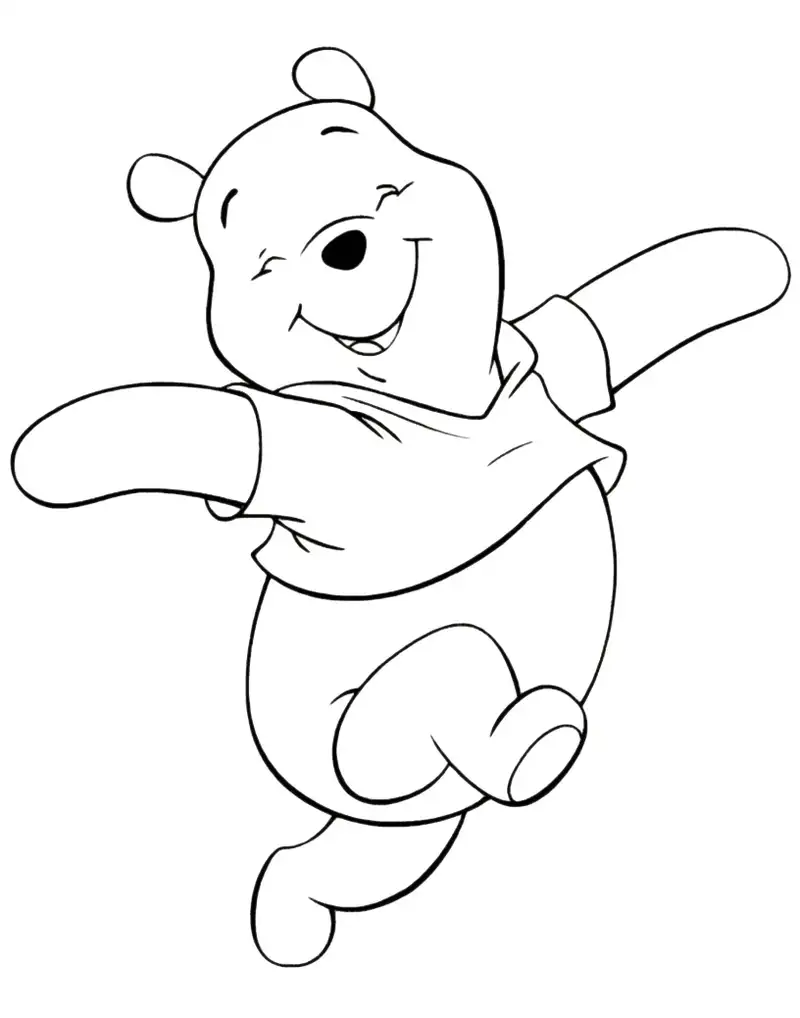 Tô màu Winnie the Pooh thật dễ dàng và thú vị