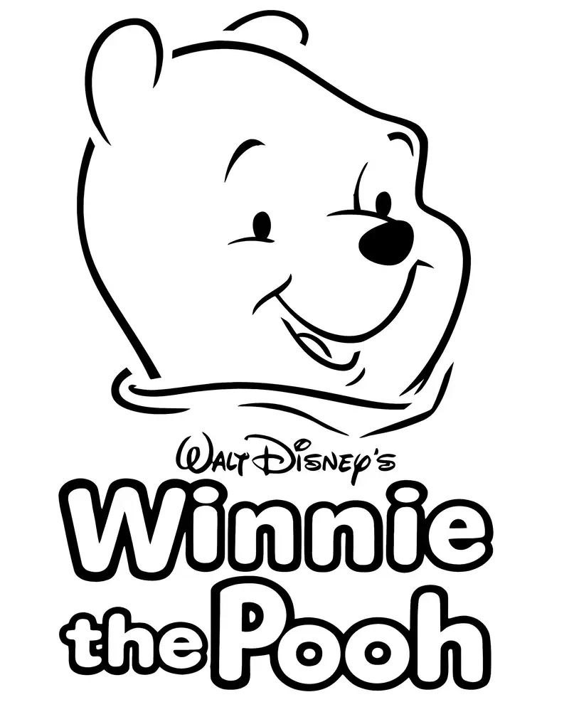 Tô màu Winnie the Pooh với hình ảnh các bạn đồng hành