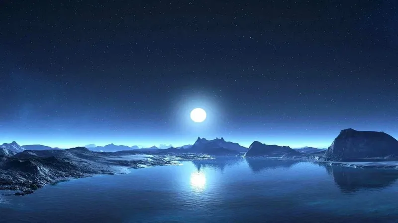 Không gian đêm trăng thanh, làn gió hiu hiu, lòng người thêm tĩnh lặng.