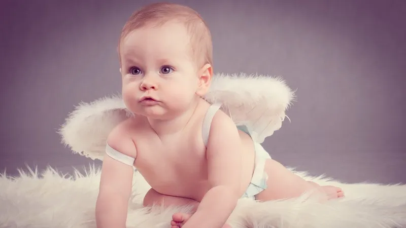 Ngập tràn vẻ đẹp với hình nền thiên thần cute dễ thương