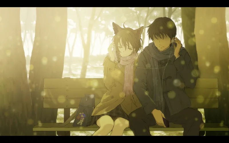 Khoảnh khắc anime tình cảm lãng mạn cho mùa thu Khoảnh khắc anime tình cảm lãng mạn cho mùa thu