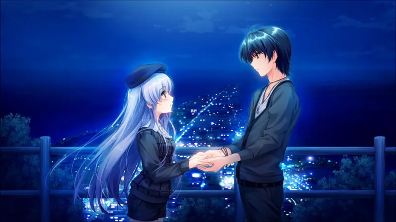 Hình nền anime tình cảm với cặp đôi dưới cơn mưa nhẹ nhàng Hình nền anime tình cảm với cặp đôi dưới cơn mưa nhẹ nhàng