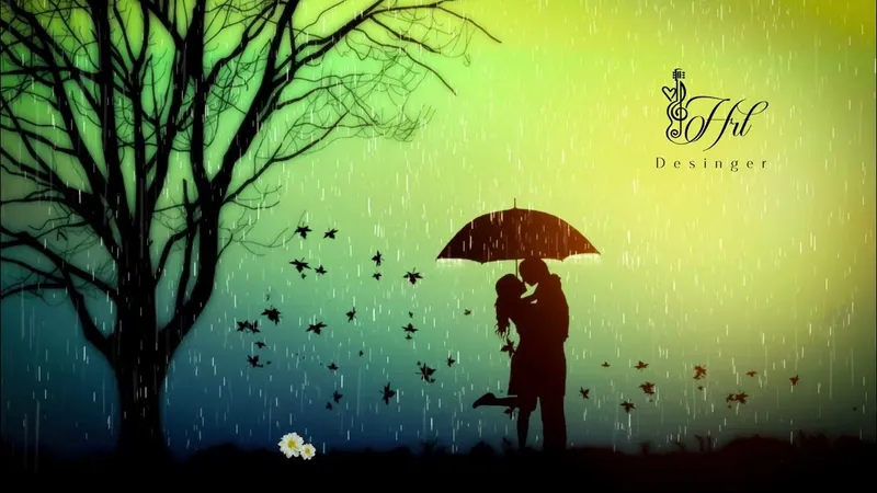 Khám phá hình nền mưa rơi anime, không gian mưa đầy lãng mạn