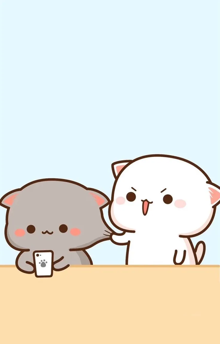 Đổi mới màn hình máy tính với hình nền mèo cute cực kỳ ngọt ngào