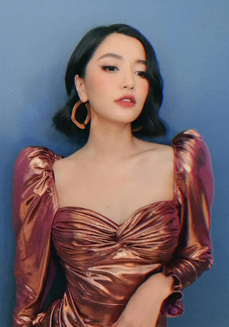 Bích Phương trong buổi giao lưu âm nhạc Bích Phương trong buổi giao lưu âm nhạc