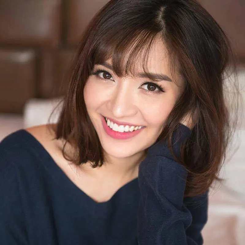 Nét mặt tươi cười của Bích Phương Nét mặt tươi cười của Bích Phương
