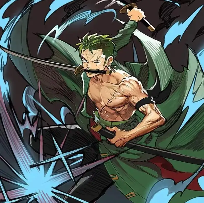 Xem ngay hình ảnh Roronoa Zoro với ba thanh kiếm đặc trưng Xem ngay hình ảnh Roronoa Zoro với ba thanh kiếm đặc trưng