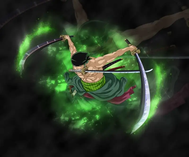 Hình ảnh Roronoa Zoro sống động từ các tập phim hành động Hình ảnh Roronoa Zoro sống động từ các tập phim hành động