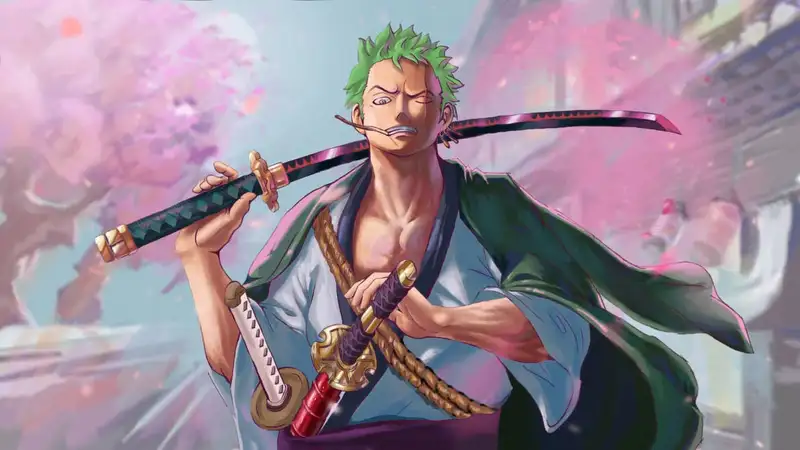 Hình ảnh Roronoa Zoro đậm chất kiếm sĩ Đông phương Hình ảnh Roronoa Zoro đậm chất kiếm sĩ Đông phương