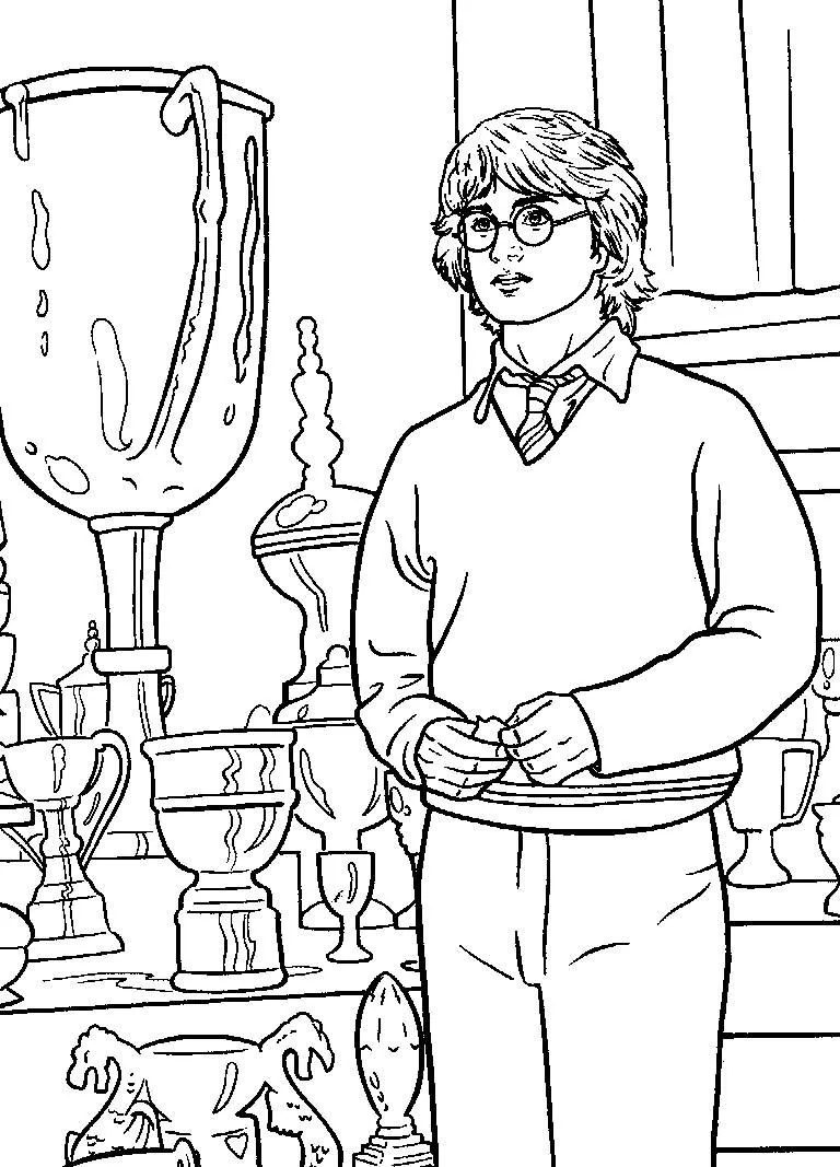 Hình tô màu Harry Potter giúp bé khám phá thế giới phù thủy Hình tô màu Harry Potter giúp bé khám phá thế giới phù thủy