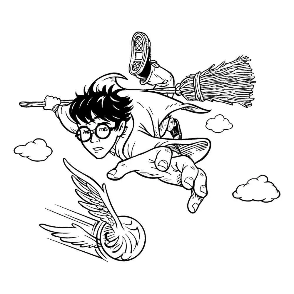 Tranh tô màu Harry Potter trong các cuộc phiêu lưu Tranh tô màu Harry Potter trong các cuộc phiêu lưu