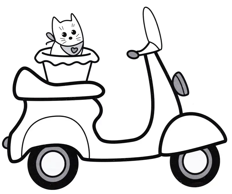 Tranh tô màu các phương tiện giao thông dành cho trẻ em Tranh tô màu các phương tiện giao thông dành cho trẻ em