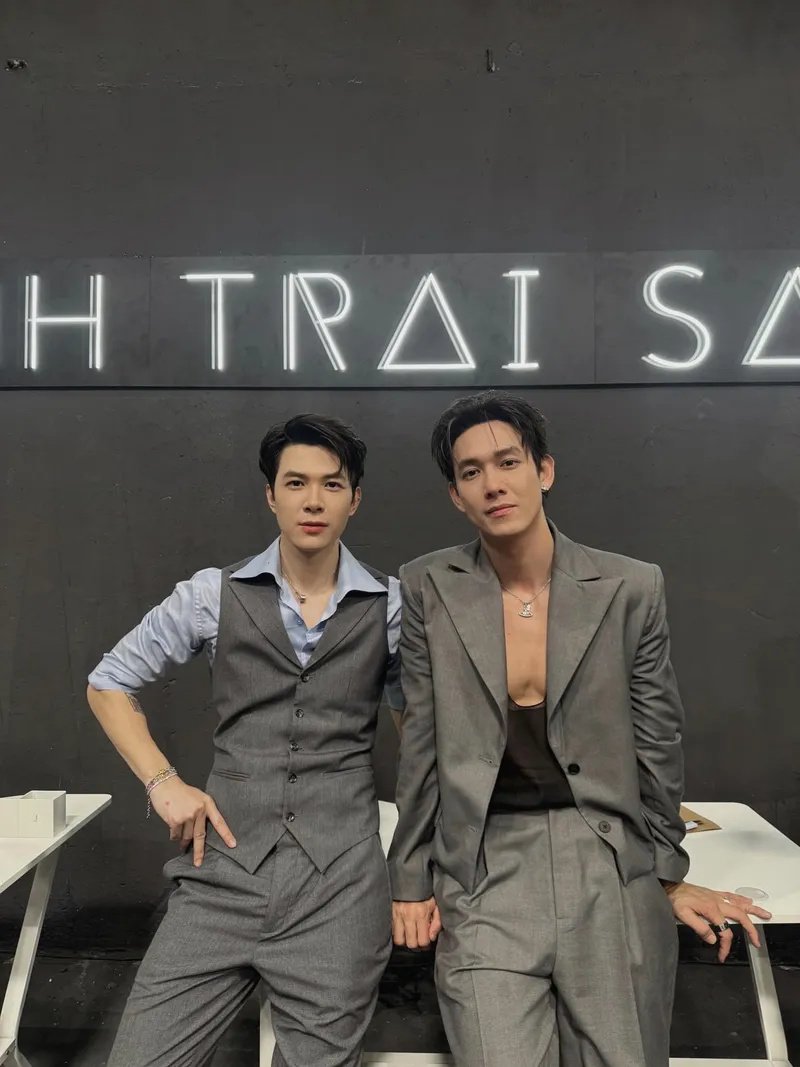 Hình ảnh ca sĩ diễn viên Song Luân đầy phong độ với mái tóc mới