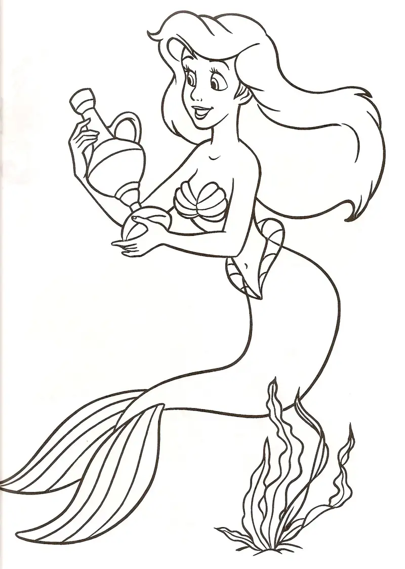 Tranh tô màu công chúa Disney Princess với hình ảnh Pocahontas Tranh tô màu công chúa Disney Princess với hình ảnh Pocahontas